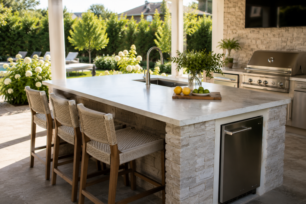 The Most Popular Features in Modern Outdoor Kitchens 3 Outdoor Kitchen4 | B.Gordon Builders