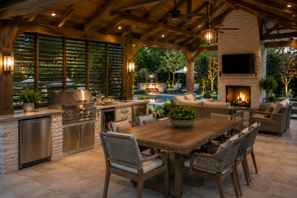 The Most Popular Features in Modern Outdoor Kitchens 6 Outdoor Kitchen9 | B.Gordon Builders