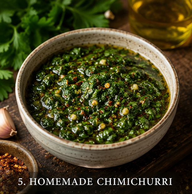 Homemade BBQ Sauces That Will Take Your Grilling to the Next Level 5 chimichurri | B.Gordon Builders